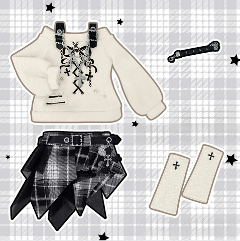 ［BJD服］1/4 ドール用 衣装セット【OY1TBF】