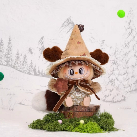 ［ぬい服］10cm labubu 無属性 ぬいぐるみ用 お洋服【魔法】