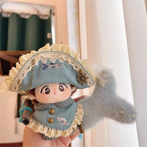 ［ぬい服］10cm labubu 無属性 ぬいぐるみ用 お洋服【航海】