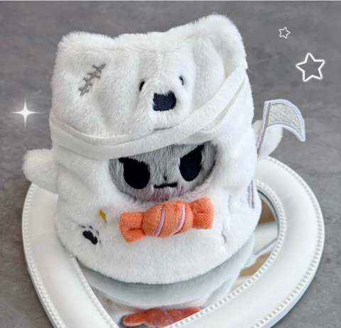 ［ぬい服］10cm 無属性 ぬいぐるみ用 お洋服【幽灵】