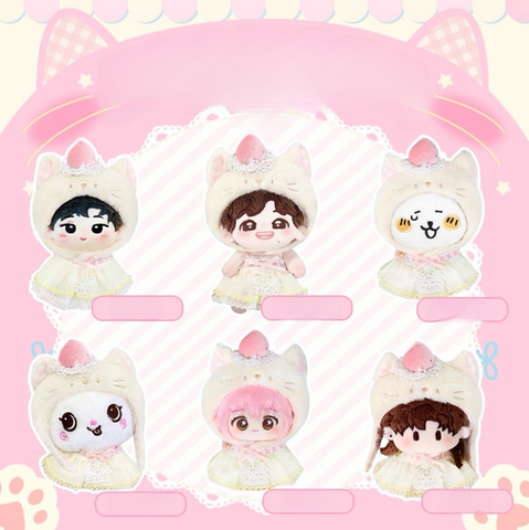 ［ぬい服］10cm 無属性 ぬいぐるみ用 お洋服【樱樱】