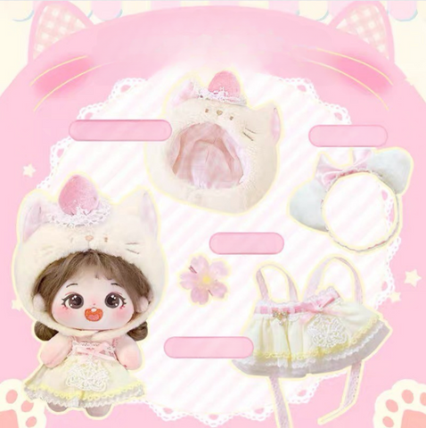 ［ぬい服］10cm 無属性 ぬいぐるみ用 お洋服【樱樱】