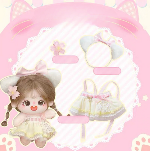 ［ぬい服］10cm 無属性 ぬいぐるみ用 お洋服【樱樱】