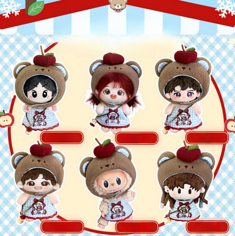 ［ぬい服］10cm 無属性 ぬいぐるみ用 お洋服【熊熊果酱】