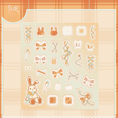 ［推し活グッズ］アクリルフレーム用パーツ ホワイト【N4V3AK】