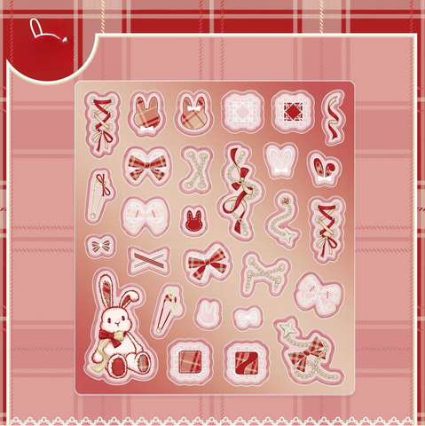 ［推し活グッズ］アクリルフレーム用パーツ ホワイト【N4V3AK】