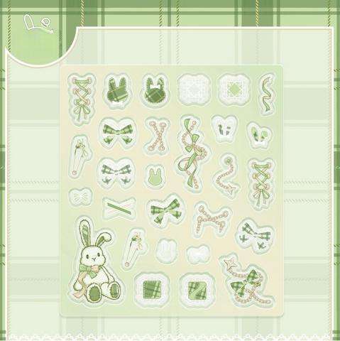 ［推し活グッズ］アクリルフレーム用パーツ ホワイト【N4V3AK】