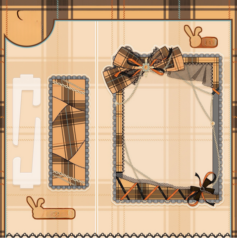 ［推し活グッズ］アクリルフレーム ブラック【IBLL31】