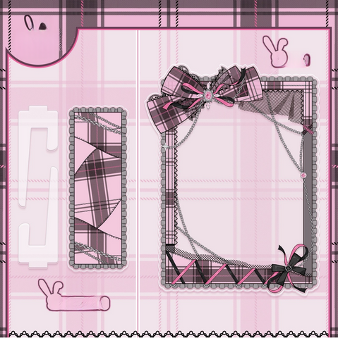 ［推し活グッズ］アクリルフレーム ブラック【IBLL31】