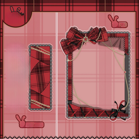 ［推し活グッズ］アクリルフレーム ブラック【IBLL31】