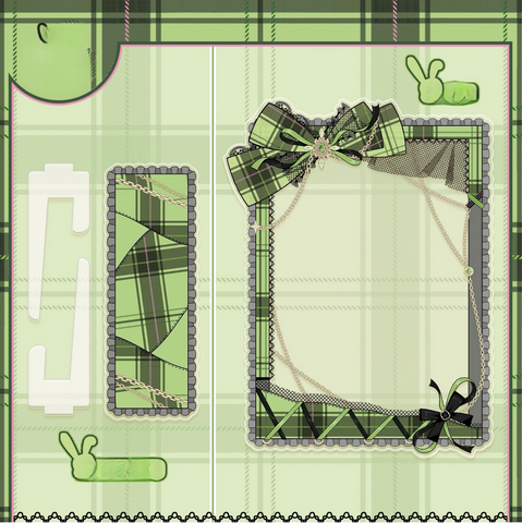 ［推し活グッズ］アクリルフレーム ブラック【IBLL31】