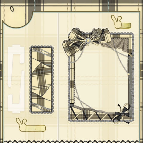 ［推し活グッズ］アクリルフレーム ブラック【IBLL31】