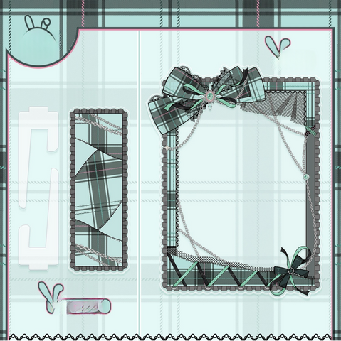 ［推し活グッズ］アクリルフレーム ブラック【IBLL31】