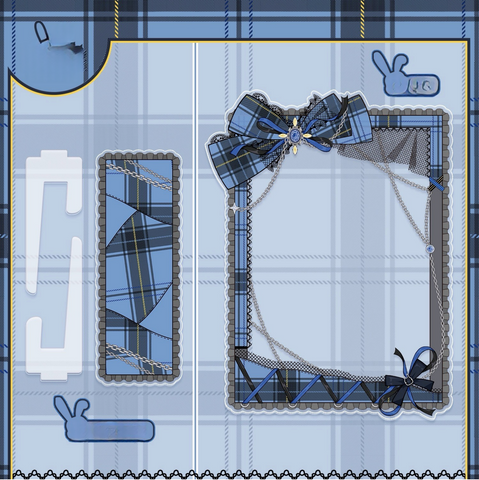 ［推し活グッズ］アクリルフレーム ブラック【IBLL31】