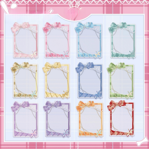 ［推し活グッズ］アクリルフレーム ホワイト【D6C21Q】