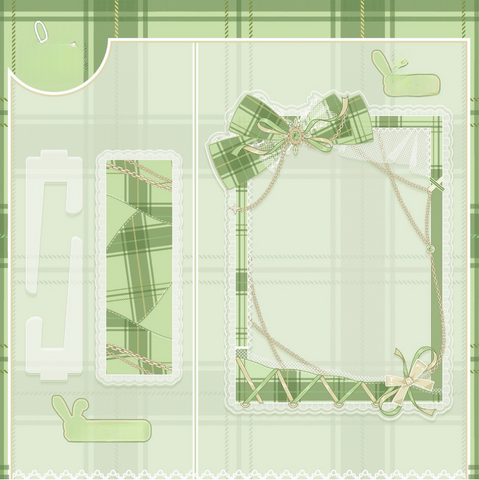 ［推し活グッズ］アクリルフレーム ホワイト【D6C21Q】