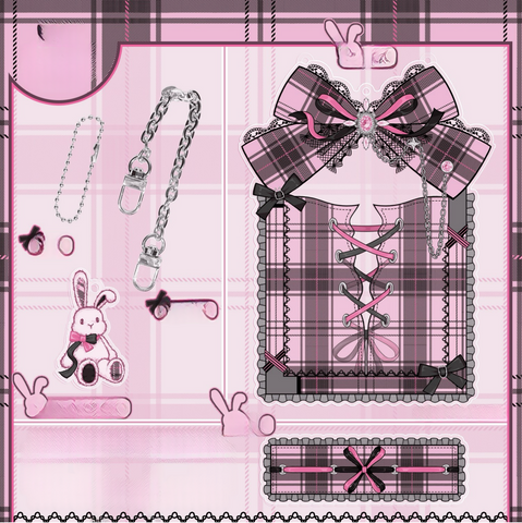 ［推し活グッズ］アクリルフレーム ブラック【6OZL48】