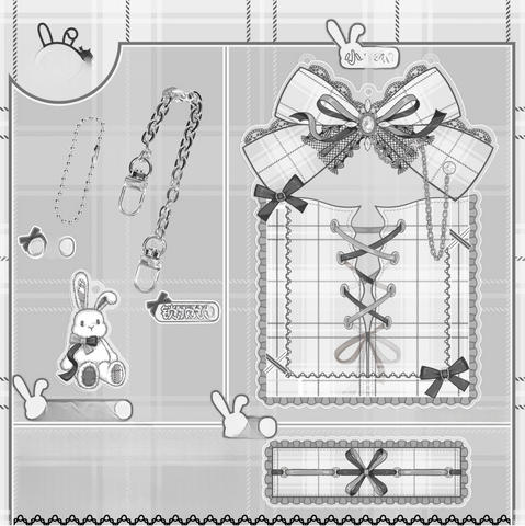 ［推し活グッズ］アクリルフレーム ブラック【6OZL48】