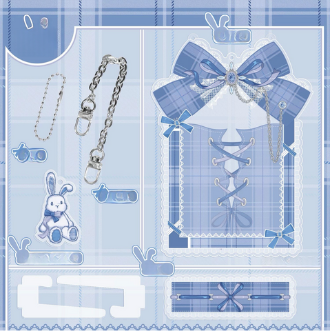 ［推し活グッズ］アクリルフレーム ホワイト【6Z2HX9】