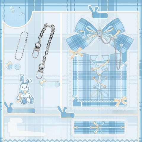 ［推し活グッズ］アクリルフレーム ホワイト【6Z2HX9】