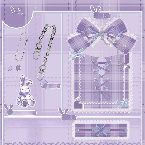 ［推し活グッズ］アクリルフレーム ホワイト【6Z2HX9】