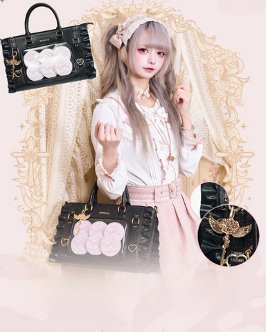 ［バッグ］缶バッジ用 痛バッグ 2way ショルダーバッグ【LOLI6L】