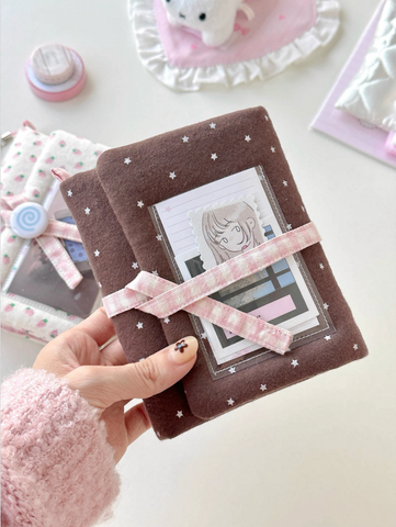 ［推し活グッズ］オリジナル 手帳 バインダー カバー A6/A7/M5/weeks【KA2A7D】