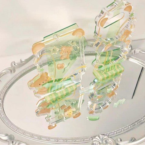 ［推し活グッズ］缶バッジ アクリルフレーム58mm【BQN5SG】