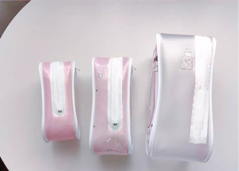 ［推し活グッズ］10/15/20cm 無属性 ぬいぐるみ用 ポーチ【D3L1Q4】