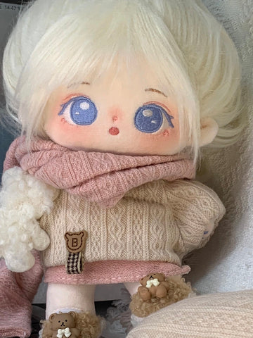 ［ぬい服］20cm 無属性 ぬいぐるみ用服【燕麦可可】