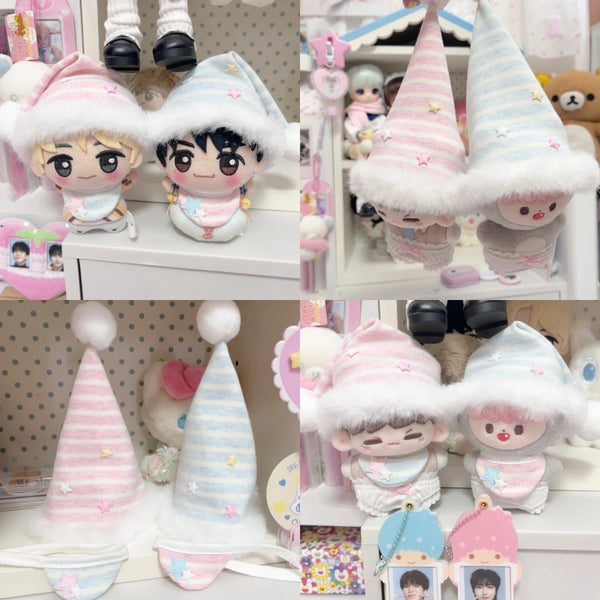 ぬい服］10cm 無属性 手作り ぬいぐるみ用 お洋服【睡帽】 – candymoon