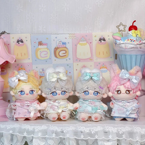 【受注予約】［ぬい服］10cm 無属性 ぬいぐるみ用 お洋服【熊熊】