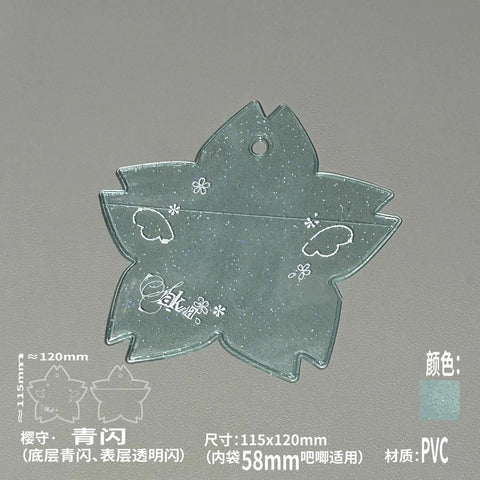 ［推し活グッズ］缶バッジカバー 58mm【I9J7D1】