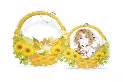 ［推し活グッズ］缶バッジ アクリルフレーム 58/75mm【H9P7A5】