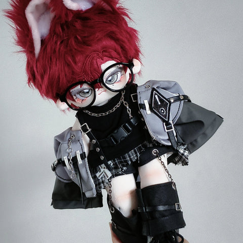 ［ぬい服］20/30cm 無属性 ぬいぐるみ用 お洋服【暗夜】