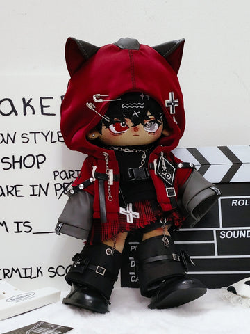 ［ぬい服］20/30cm 無属性 ぬいぐるみ用 お洋服【暗夜】
