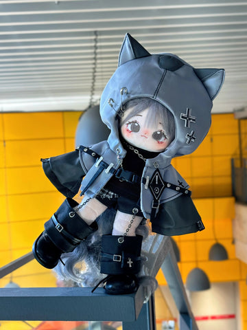 ［ぬい服］20/30cm 無属性 ぬいぐるみ用 お洋服【暗夜】