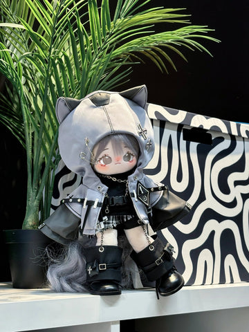 ［ぬい服］20/30cm 無属性 ぬいぐるみ用 お洋服【暗夜】