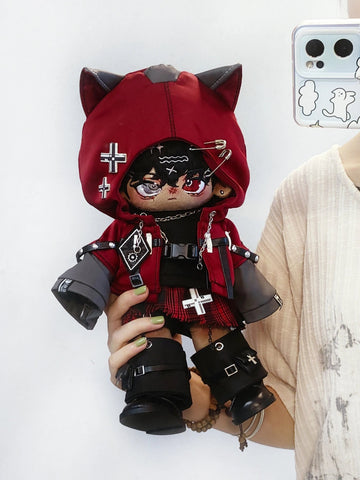 ［ぬい服］20/30cm 無属性 ぬいぐるみ用 お洋服【暗夜】