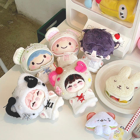 【受注予約】［ぬい服］10cm 無属性 ぬいぐるみ用服【甜品】