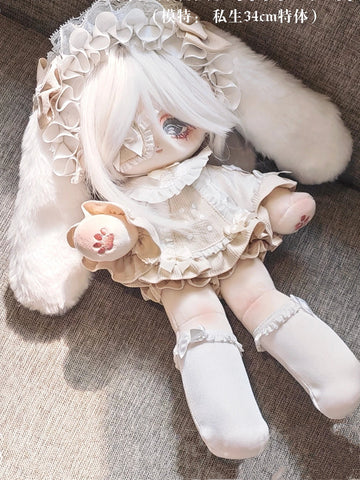 【受注予約】［ぬい服］30cm 無属性 ぬいぐるみ用服【兔兔】