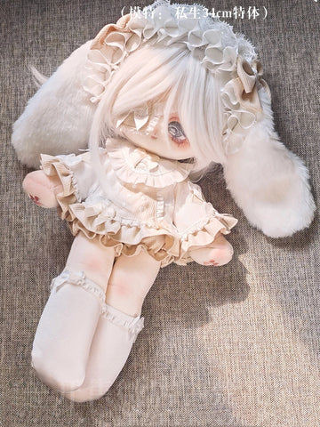 【受注予約】［ぬい服］30cm 無属性 ぬいぐるみ用服【兔兔】
