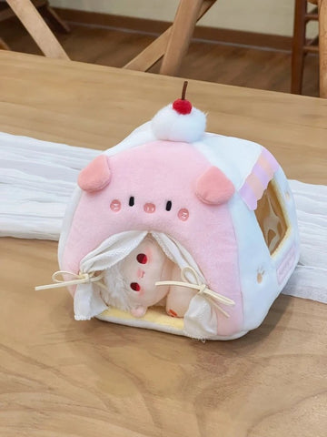 ［ぬい服］10cm 無属性 ぬいぐるみ用服【帐篷】