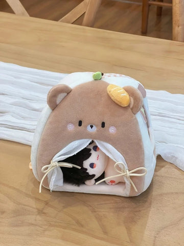 ［ぬい服］10cm 無属性 ぬいぐるみ用服【帐篷】