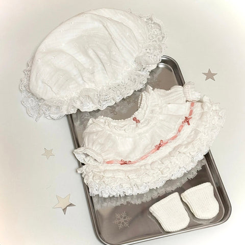 ［ぬい服］20cm 無属性 ぬいぐるみ用 お洋服【睡裙】