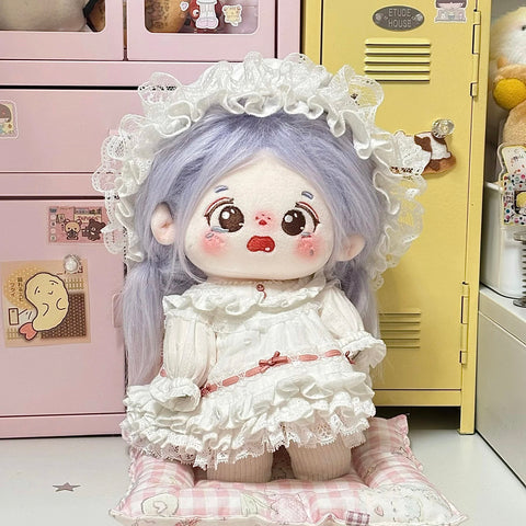 ［ぬい服］20cm 無属性 ぬいぐるみ用 お洋服【睡裙】