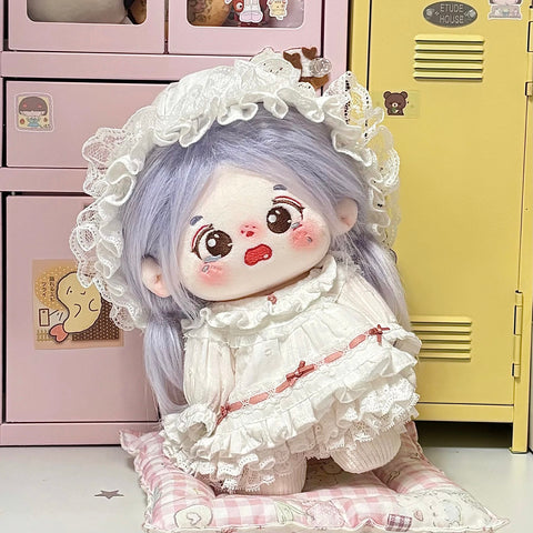 ［ぬい服］20cm 無属性 ぬいぐるみ用 お洋服【睡裙】