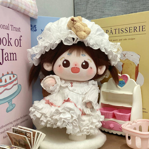 ［ぬい服］20cm 無属性 ぬいぐるみ用 お洋服【睡裙】