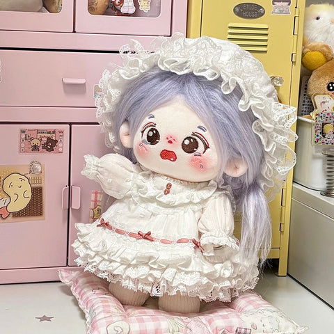 ［ぬい服］20cm 無属性 ぬいぐるみ用 お洋服【睡裙】