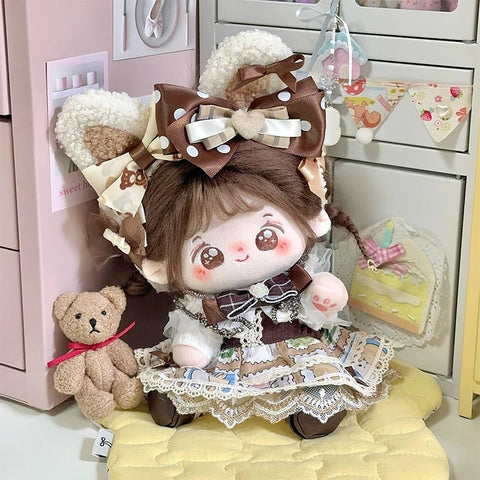 ［ぬい服］20cm 無属性 ぬいぐるみ用 お洋服【华夫】